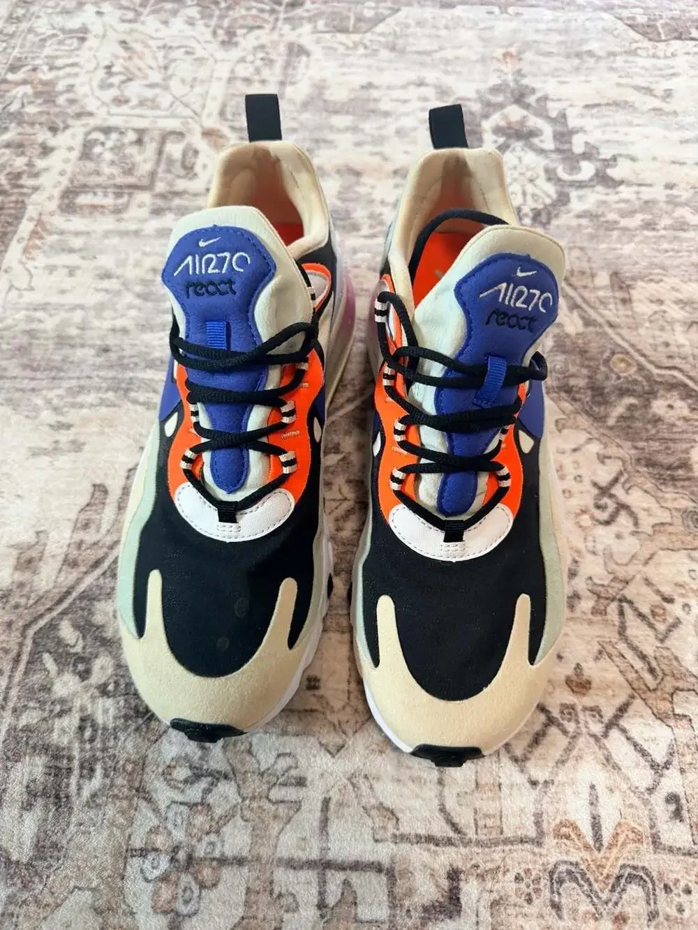 Nike Air Max 270 React CI3899-200 Sneakers Size 9